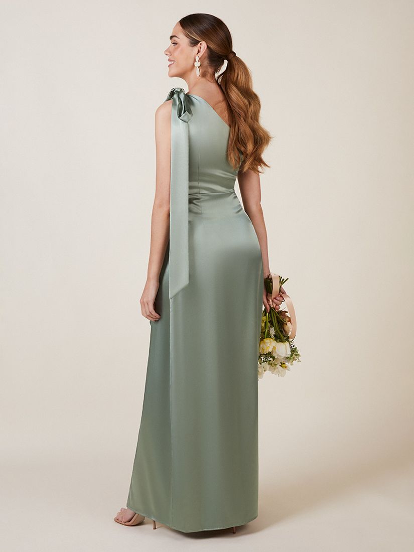 Buy Rewritten Satin One Shoulder Bridesmaid Dress Online at johnlewis.com