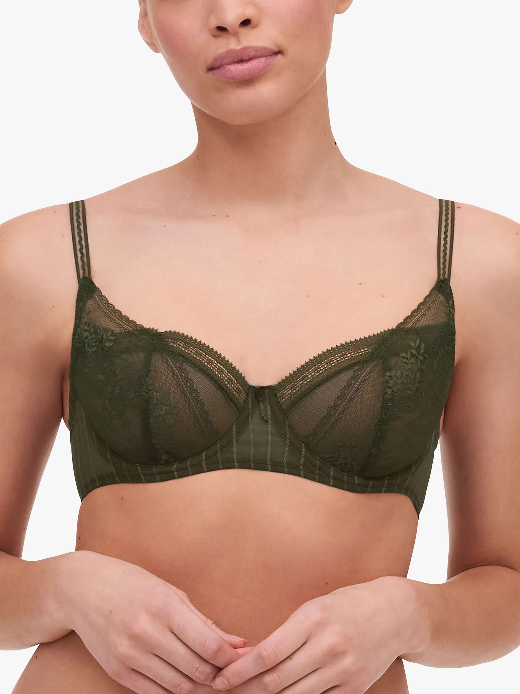 Buy Passionata Maddie Floral Lace Half Cup Bra Online at johnlewis.com
