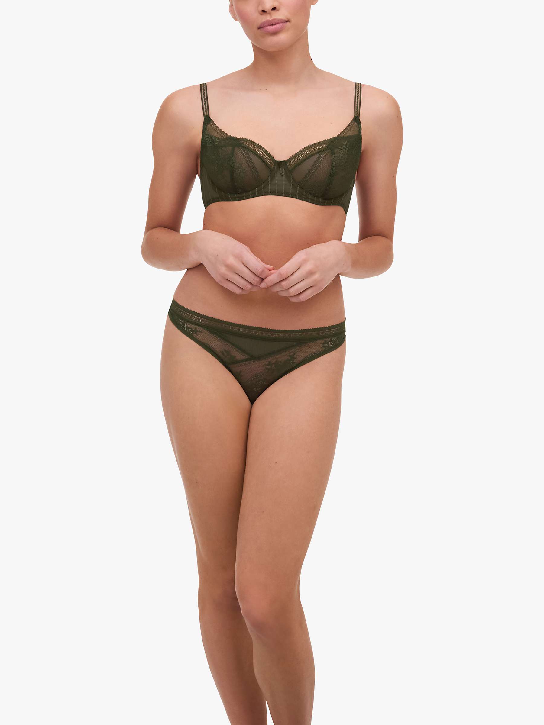 Buy Passionata Maddie Floral Lace Half Cup Bra Online at johnlewis.com