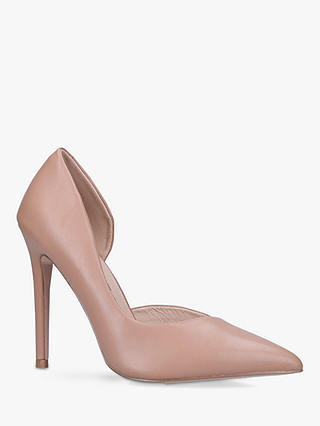 KG Kurt Geiger Alexandra3 Court Shoes, Camel at John Lewis & Partners