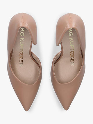 KG Kurt Geiger Alexandra3 Court Shoes, Camel