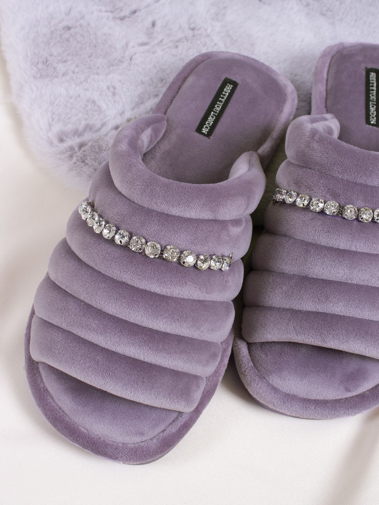 Buy Pretty You London Frankie Slippers Online at johnlewis.com