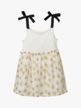 Mini Boden Kids' Festive Robins Applique Velvet Tulle Dress, Csarite Green,  12-18 months