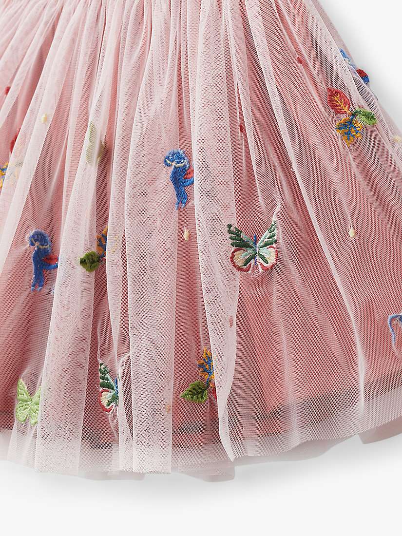 Buy Stych Kids' Embroidered Butterfly & Unicorn Skirt, Pink Online at johnlewis.com