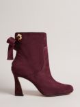 Ted Baker Haraya Suede Ankle Boots, Dp-purple