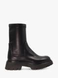 Dune Piccola Leather Ankle Boots, Black