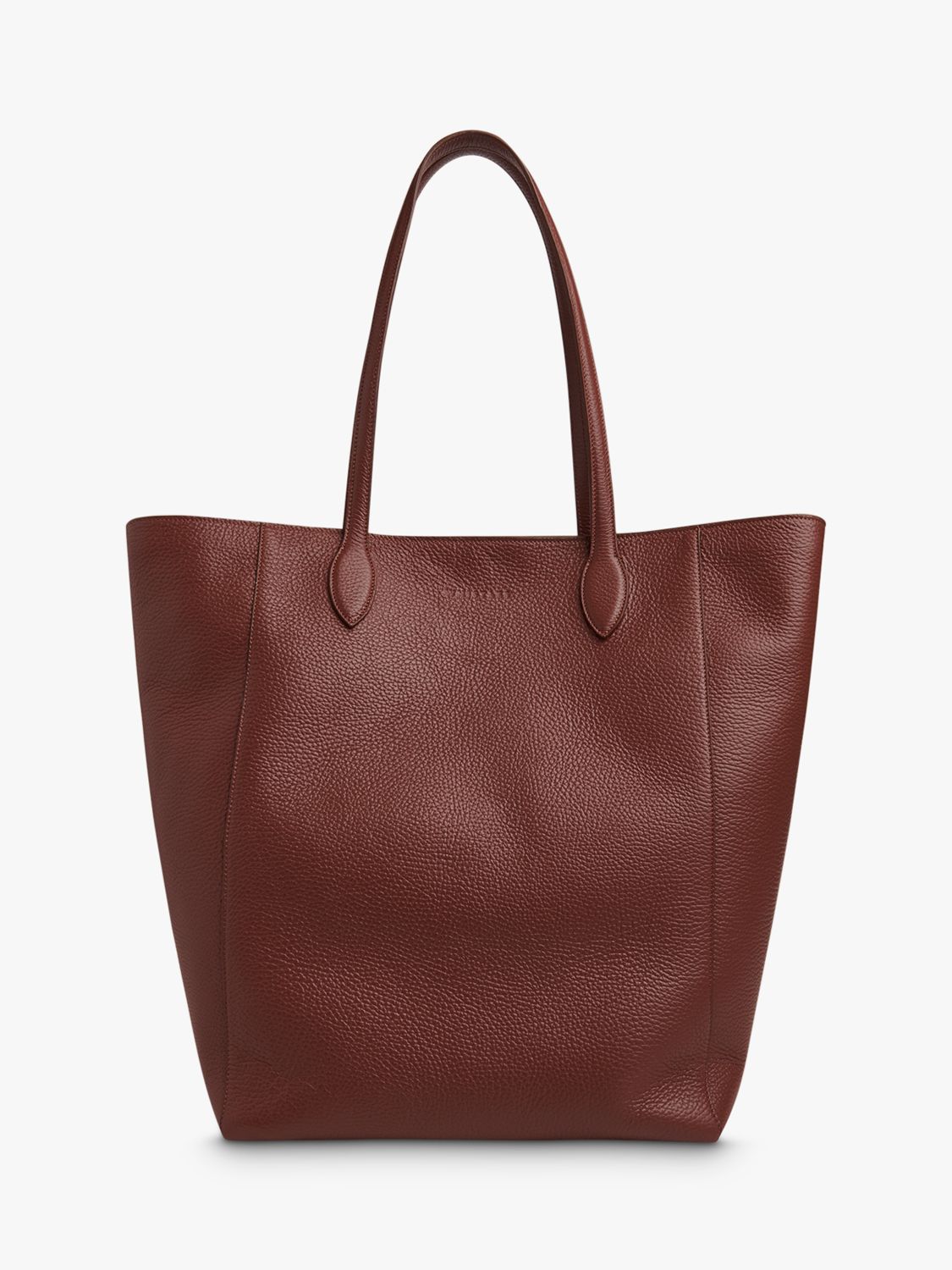 Whistles Amara Leather Tote Bag, Tan, One Size