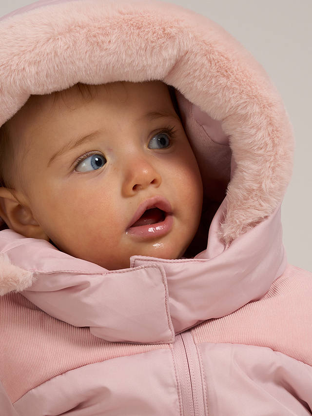 Truly Baby Padded Coat, Blush