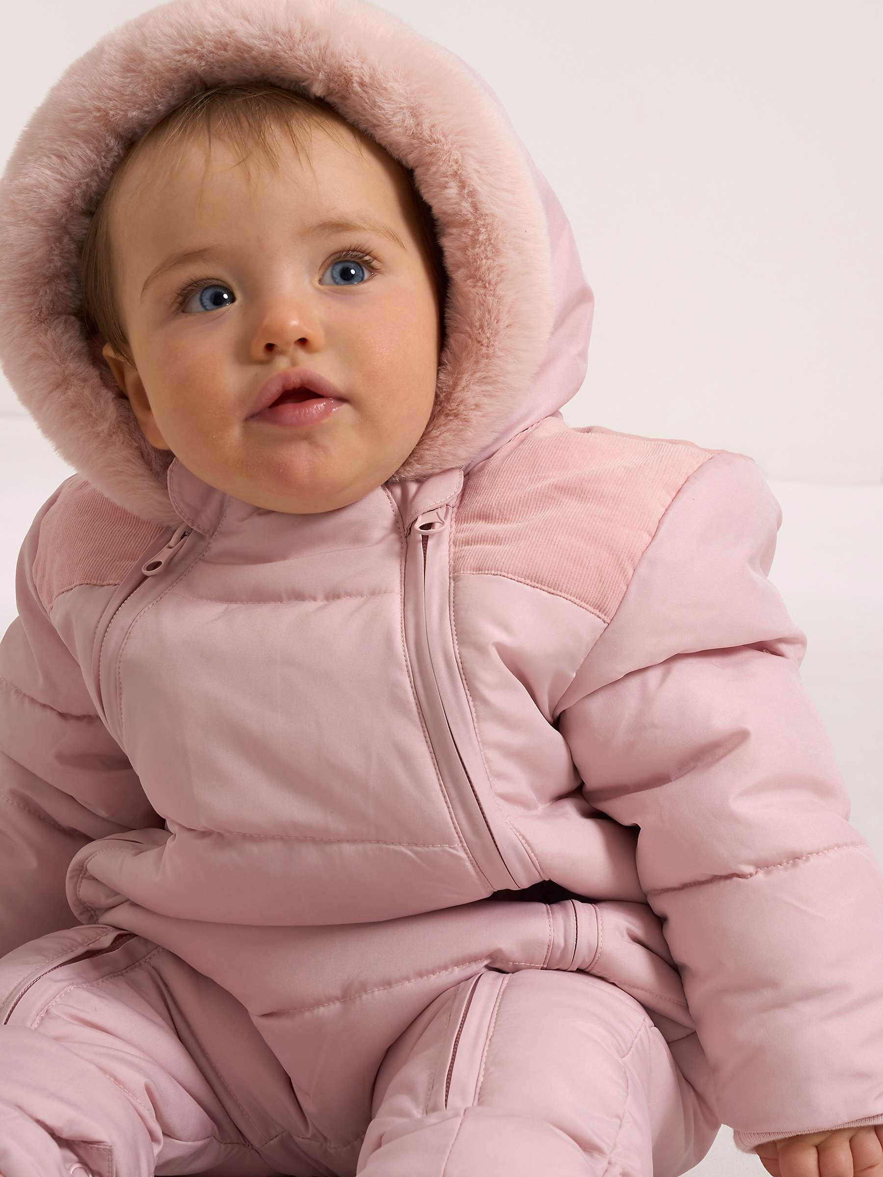 Buy Truly Baby Faux Fur Lined Snowsuit Online at johnlewis.com