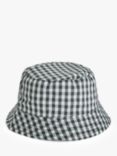 John Lewis Kids' Gingham Bucket Hat, Multi