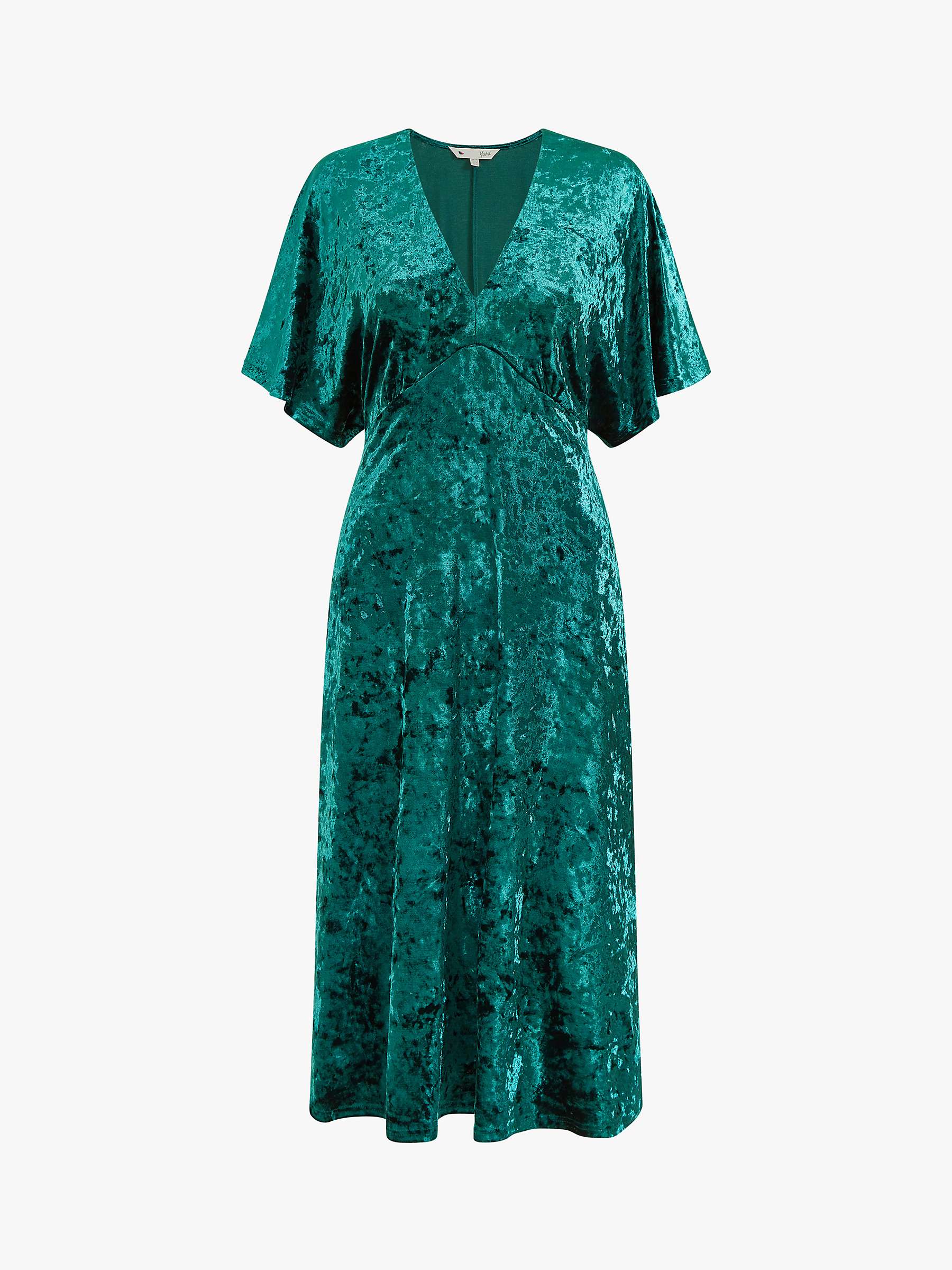 Buy Yumi Velvet Kimono Sleeve Midi Online at johnlewis.com