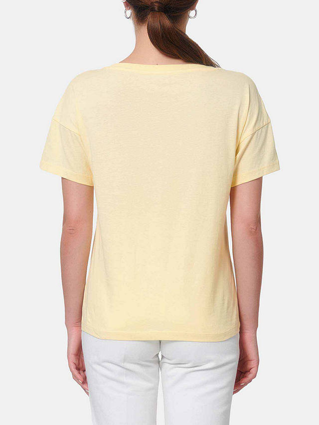 British Boxers Plain Scoop Neck T-Shirt, Lemon