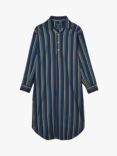 British Boxers Regimental Satin Stripe Nightshirt