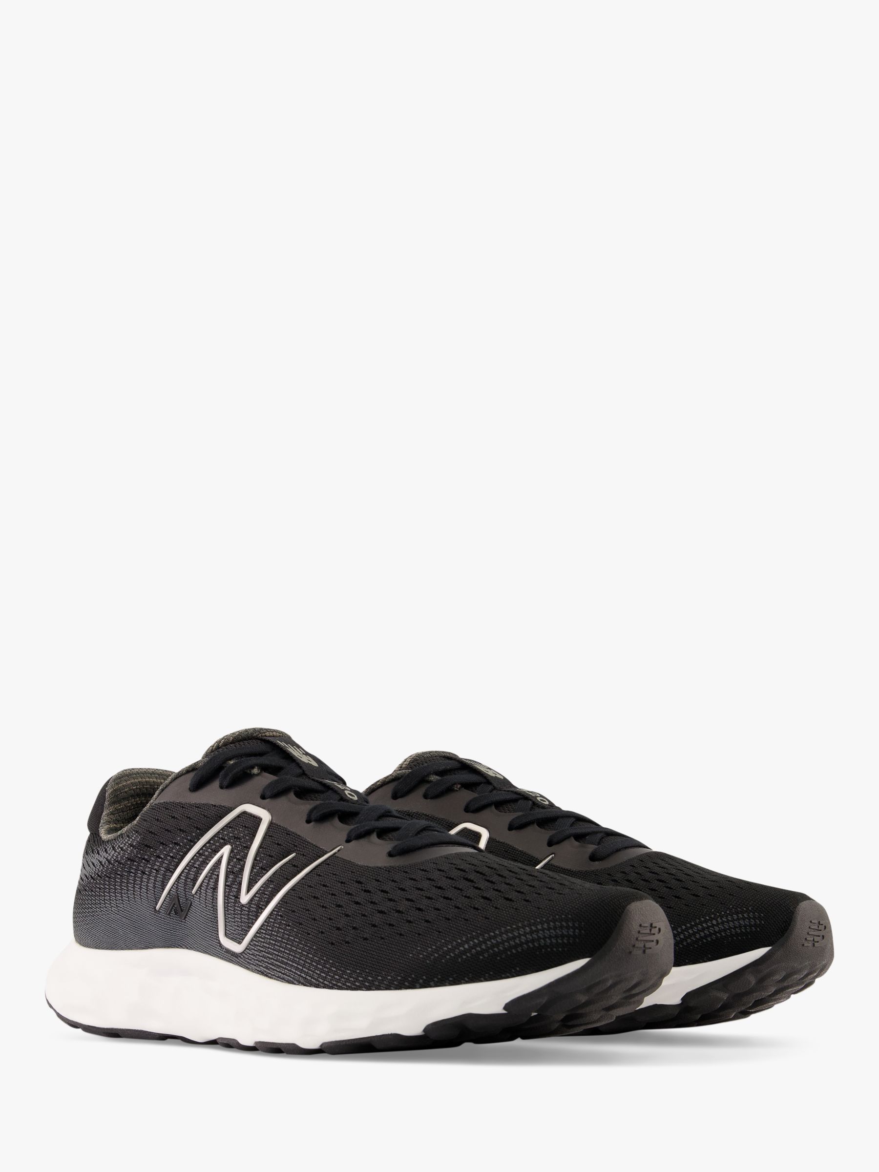 New Balance 520v8 Men's Running Shoes, Black/White, 9