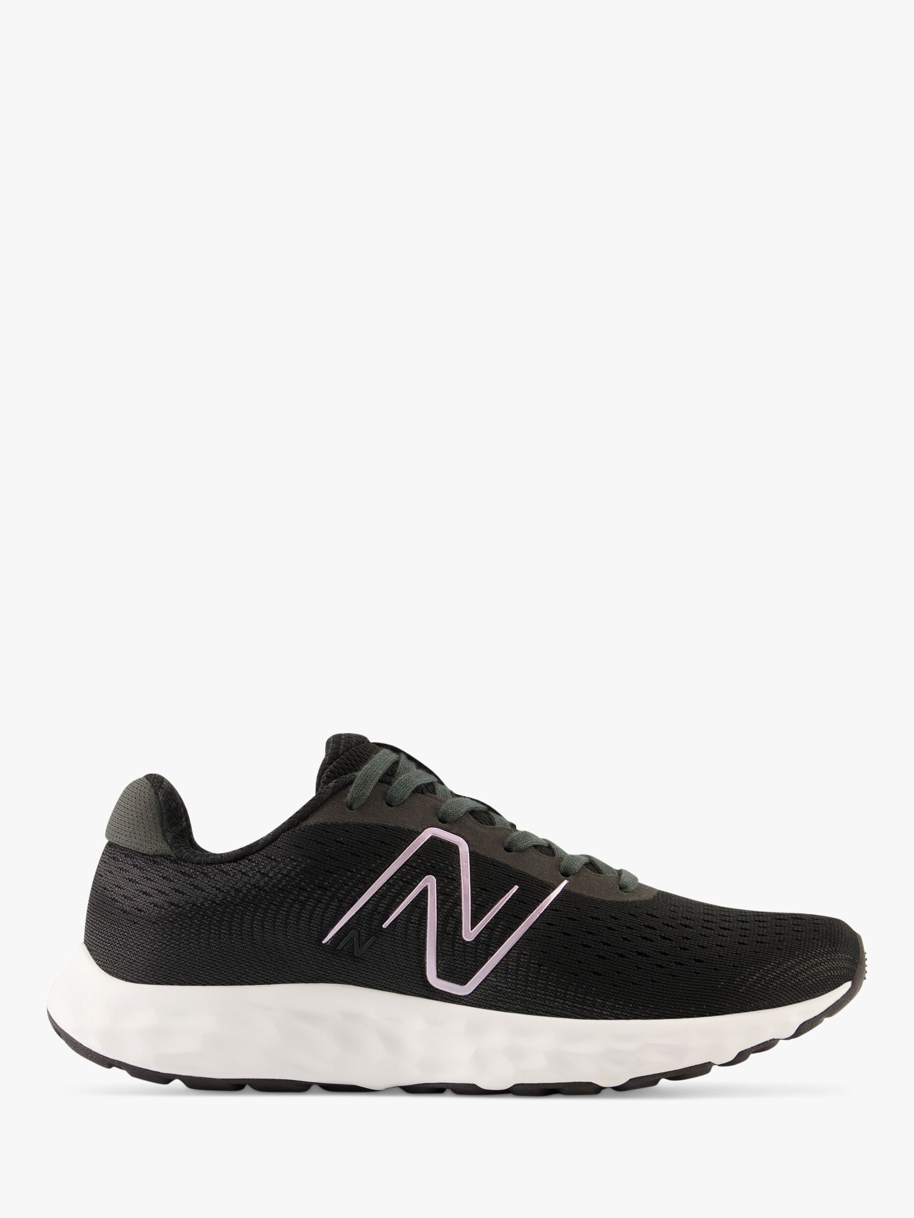 New Balance 520v8 Women's Running Shoes, Black/White, 4