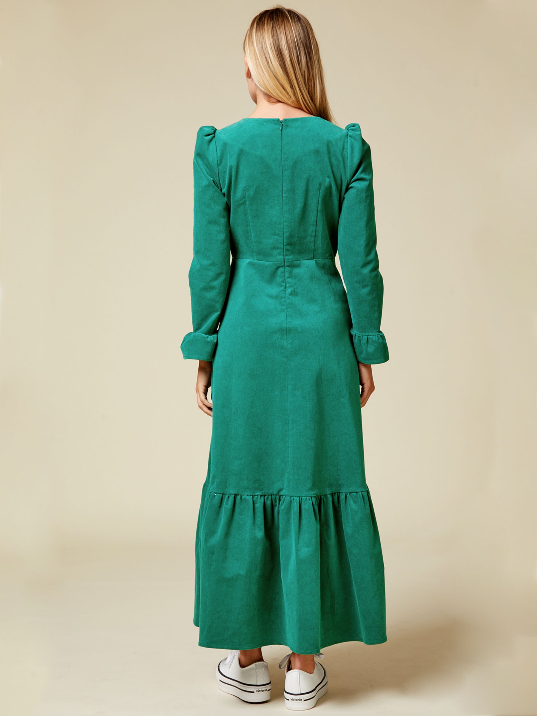 Buy Aspiga Victoria Long Sleeve Stretch Corduroy Dress Online at johnlewis.com