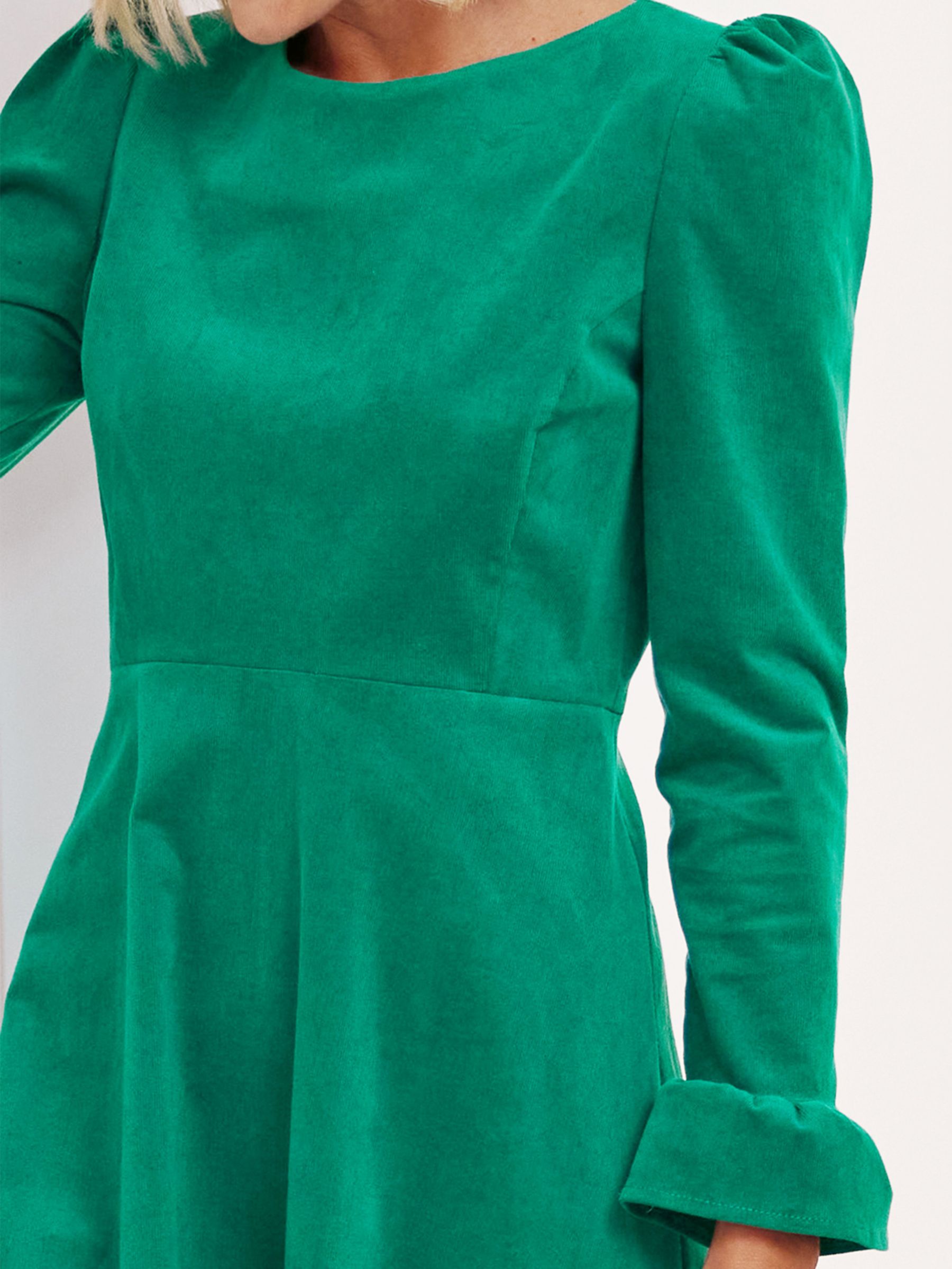 Buy Aspiga Victoria Long Sleeve Stretch Corduroy Dress Online at johnlewis.com