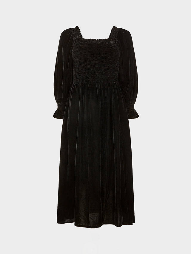 Aspiga Nancy Velvet Dress, Black at John Lewis & Partners