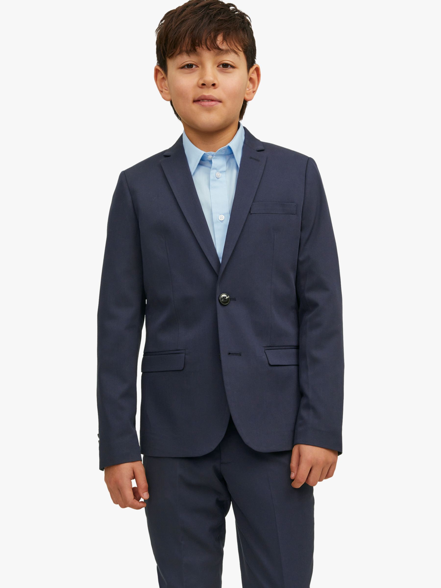 Jack & Jones Kids' Suit Blazer, Navy at John Lewis & Partners