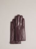 Ted Baker Arleo Leather Gloves, Purple