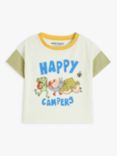 John Lewis ANYDAY Baby Happy Campers T-Shirt, Multi