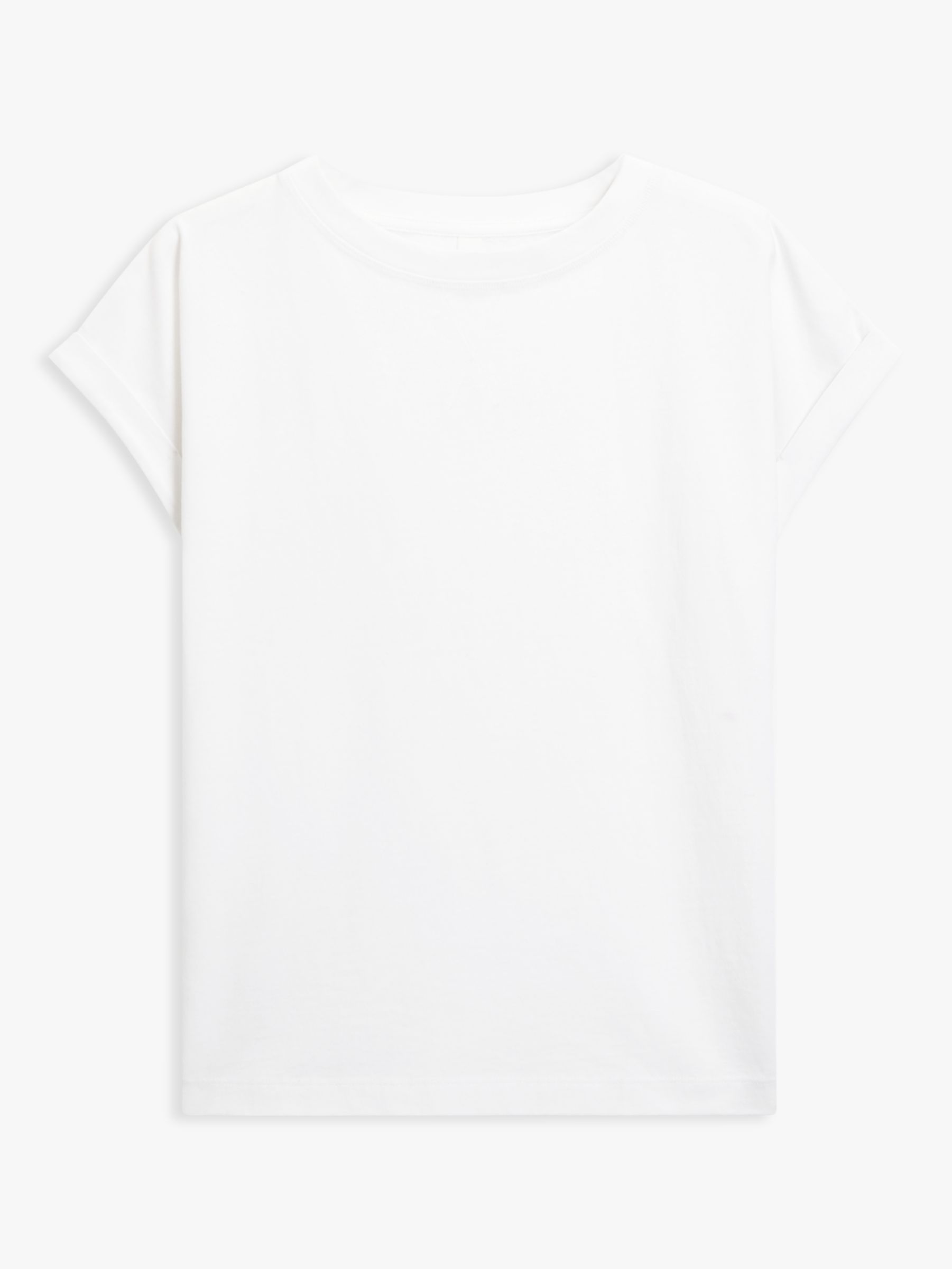 AND/OR Cotton Tank T-Shirt, White, 6
