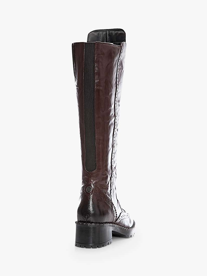 Buy Moda in Pelle Liberto Leather Lace Up Knee High Boots Online at johnlewis.com