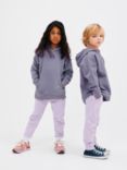 John Lewis Kids' Core Cotton Joggers, Purple