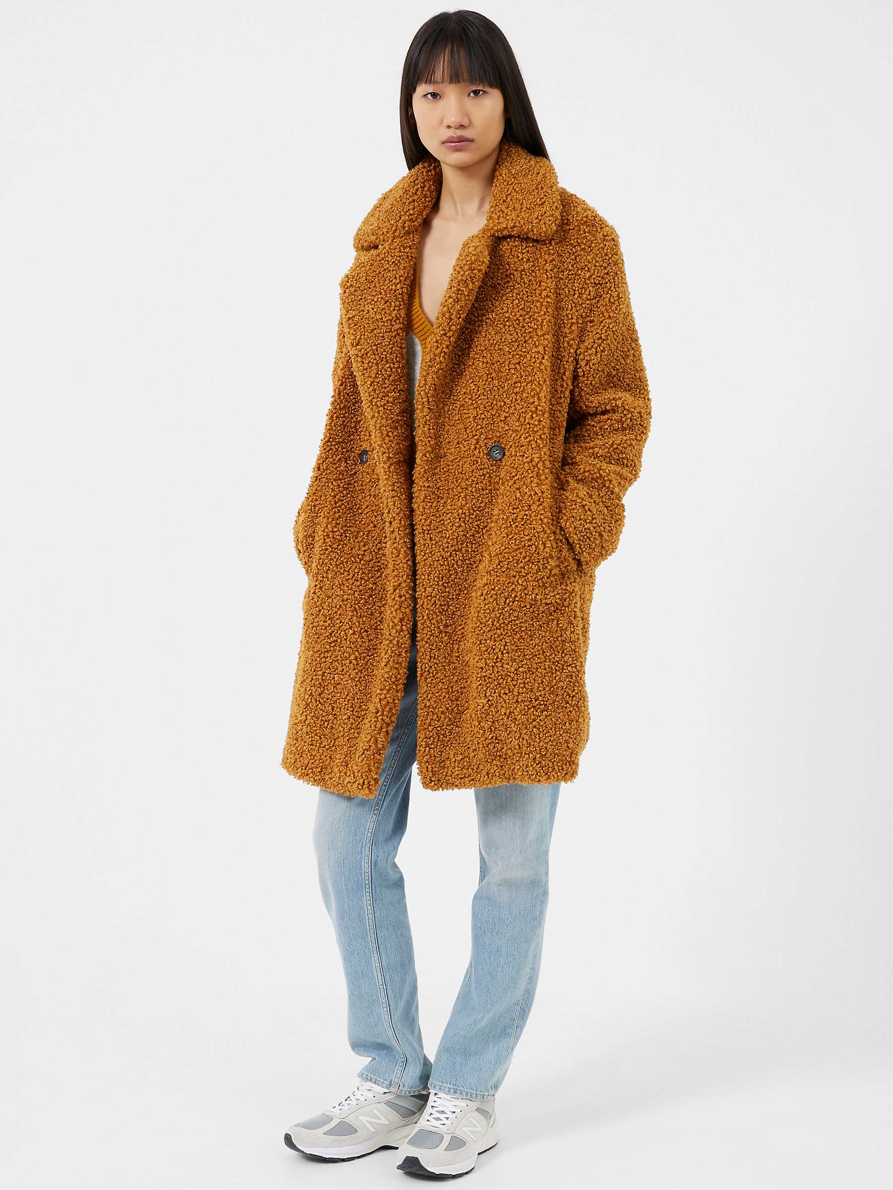 Buy French Connection Callie Iren Borg Double Breasted Coat Online at johnlewis.com
