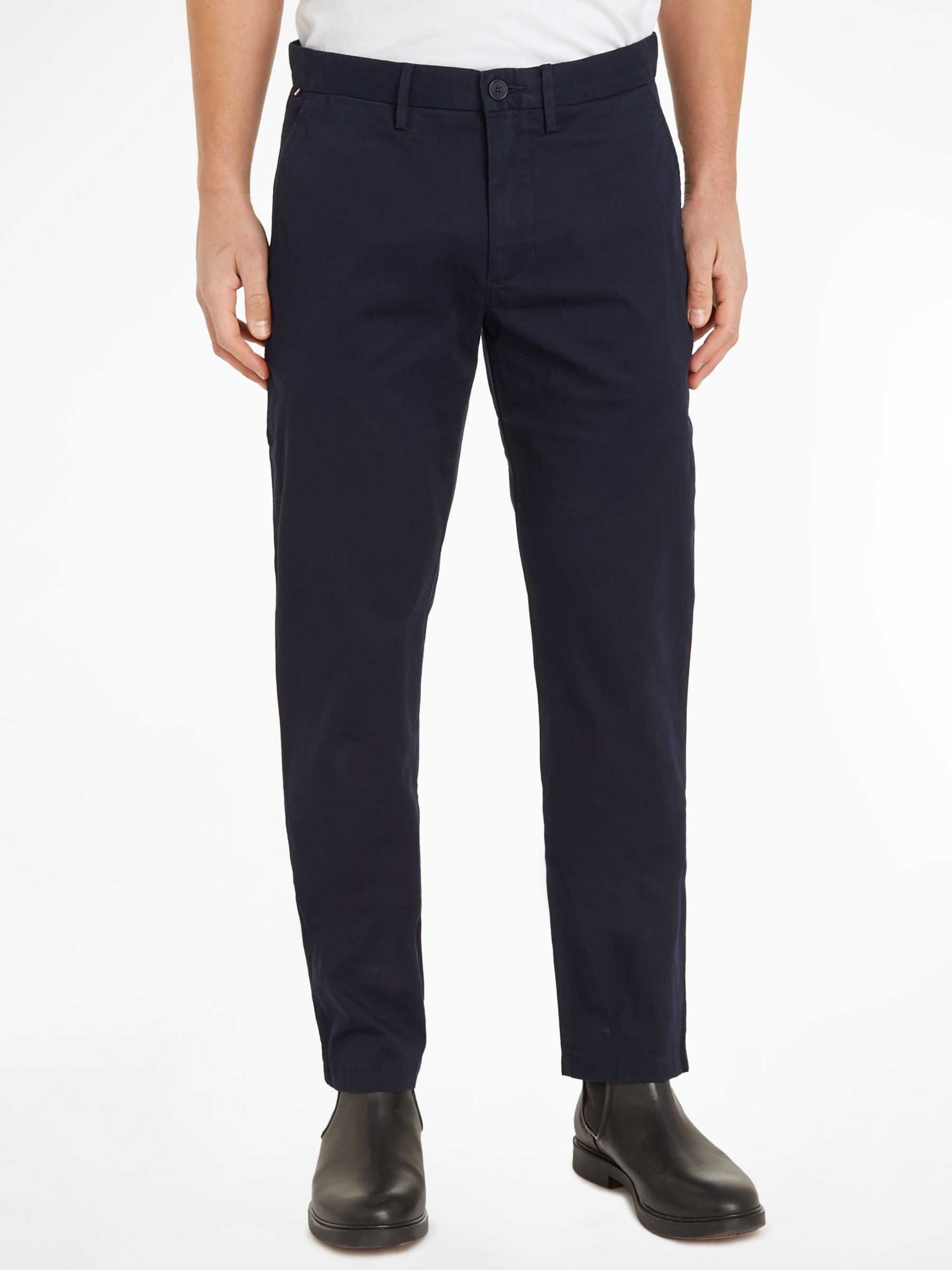 Bleecker Khaki Stretch Cotton Chino - Custom Fit Pants