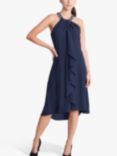 Gina Bacconi Aleah Jewelled Dress, Navy