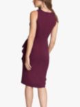 Gina Bacconi Aidee Shift Dress, Wine, Wine