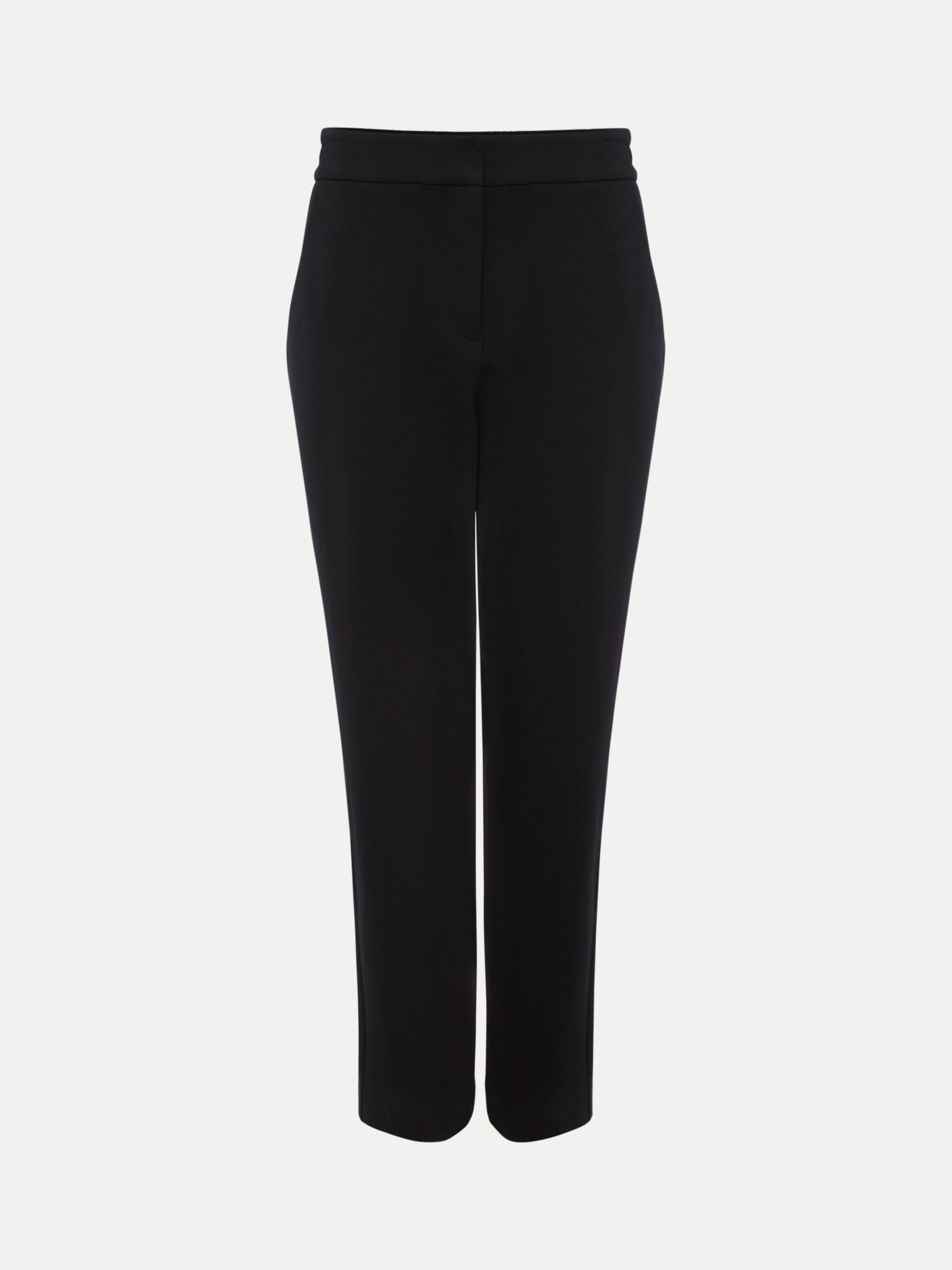 Buy Phase Eight Kimia Ponte Trousers, Black Online at johnlewis.com