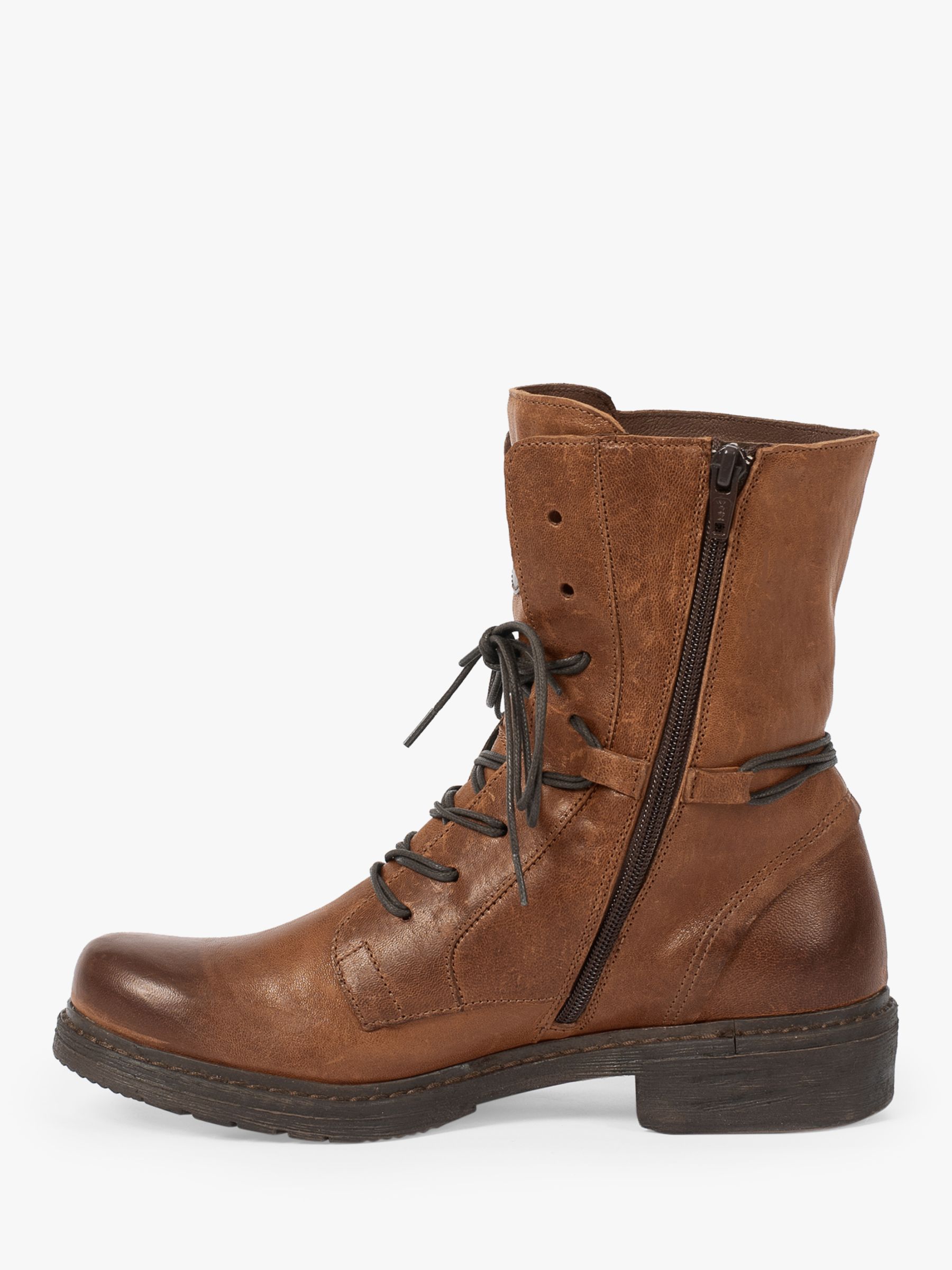 Celtic & Co. Leather Derby Boots, Antique Brown, 3