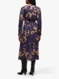HUGO BOSS Demaia Midi Wrap Dress, Purple