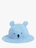 John Lewis Baby Koala Sun Hat, Blue
