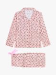 Cath Kidston Rosebud and Polka Dot Pyjamas, Pink/Multi