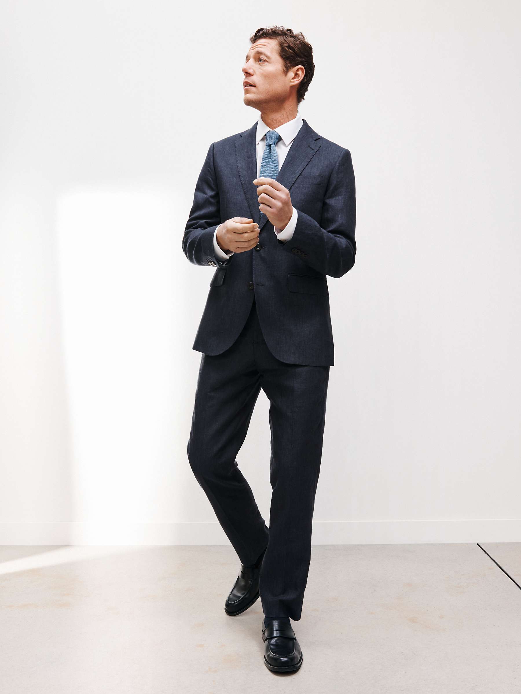 Buy John Lewis Notch Regular Fit Linen Suit Jacket Online at johnlewis.com