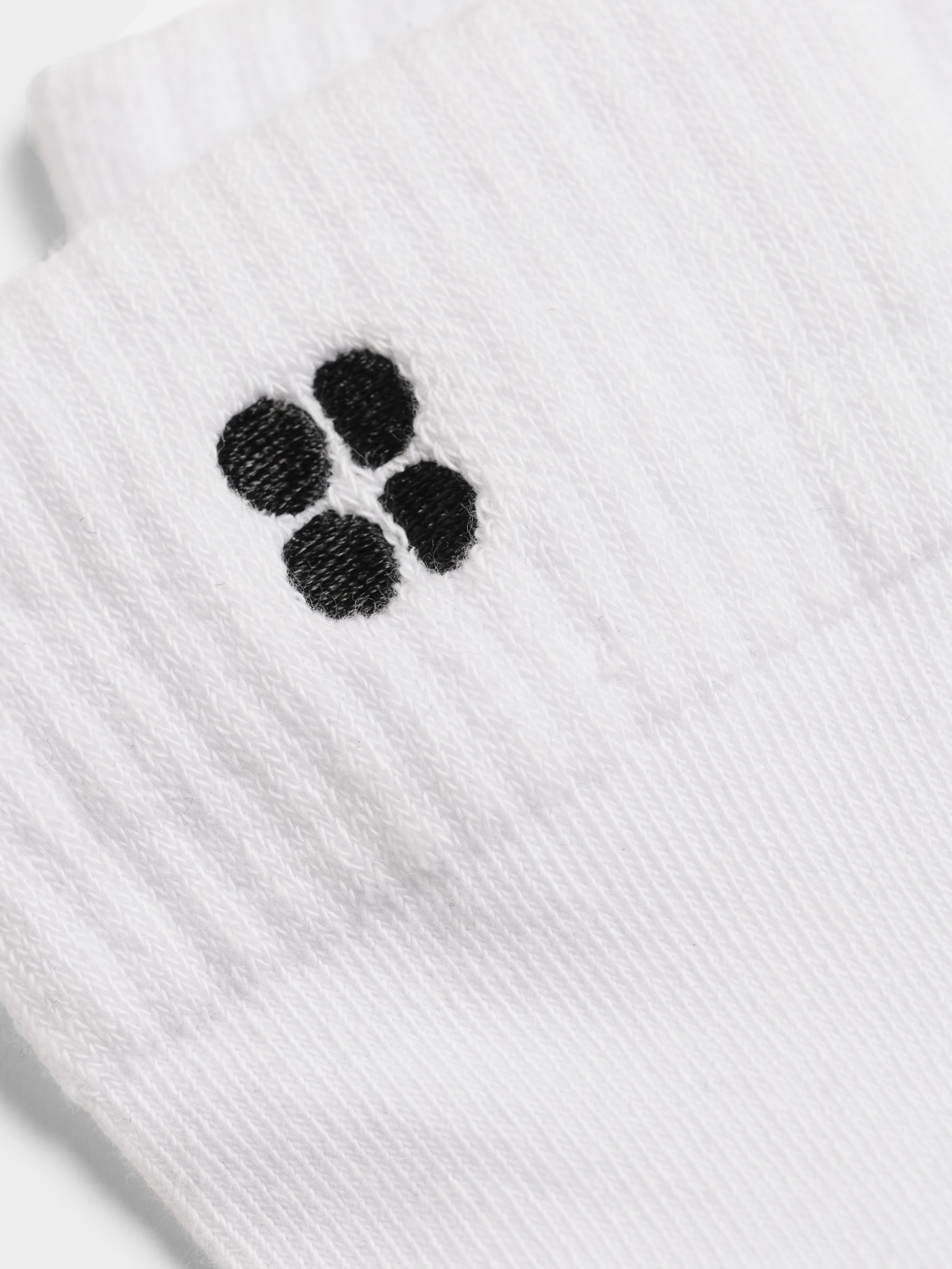 Sweaty Betty Essentials Ankle Socks, Pack of 3, White/Black, 2.5-5