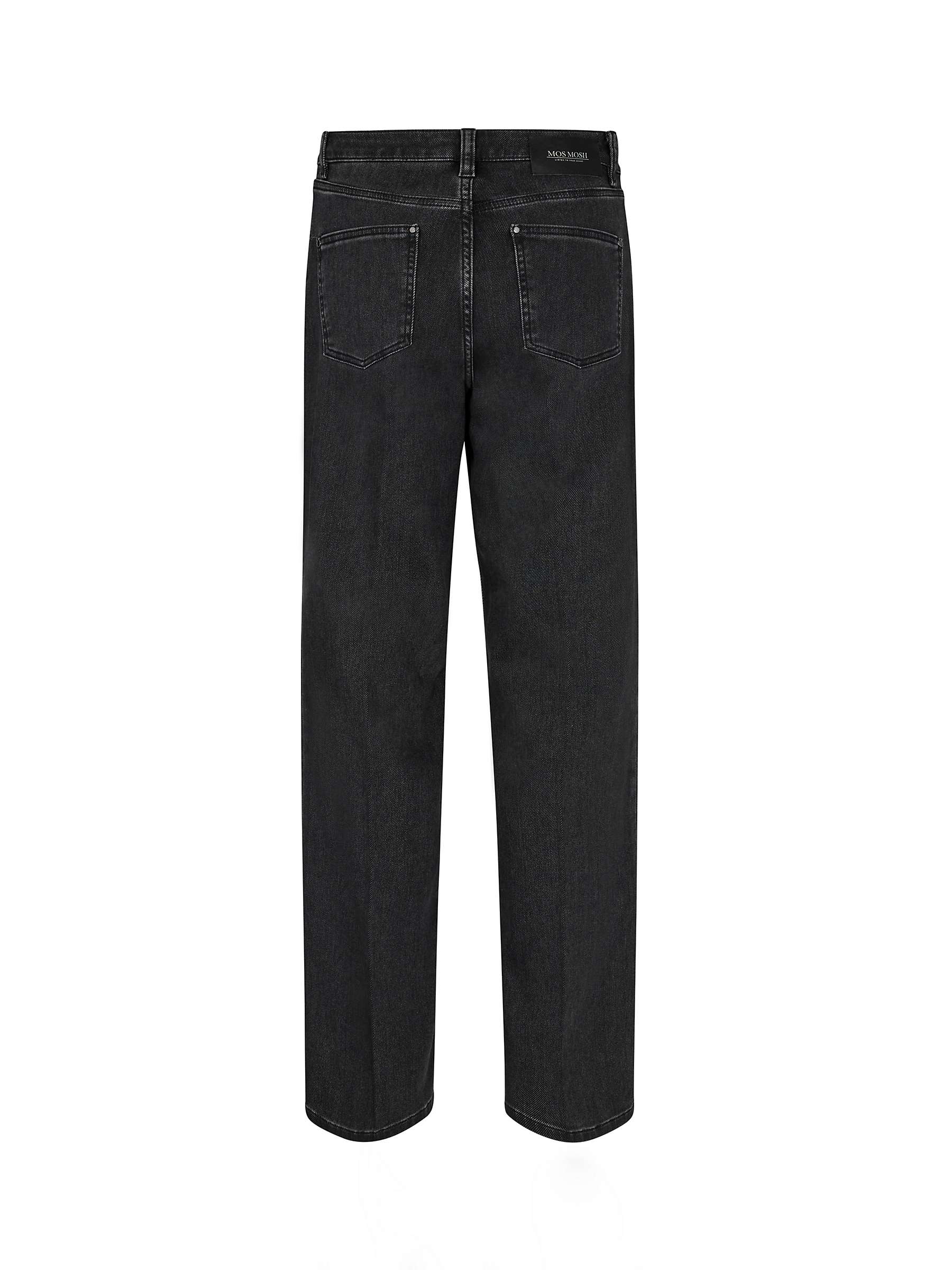 Buy MOS MOSH Relee Young Straight Fit Jeans, Dark Grey Online at johnlewis.com