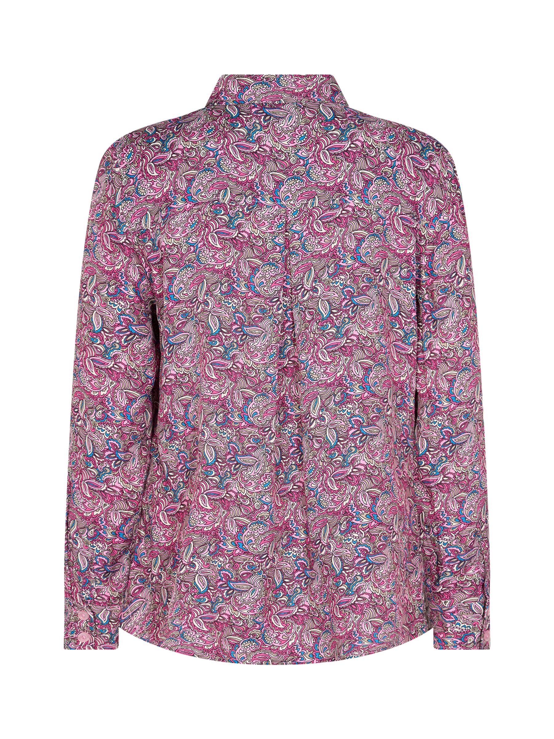 MOS MOSH Taylor Twirl Flower Printed Shirt, Lilac Sachet at John Lewis ...