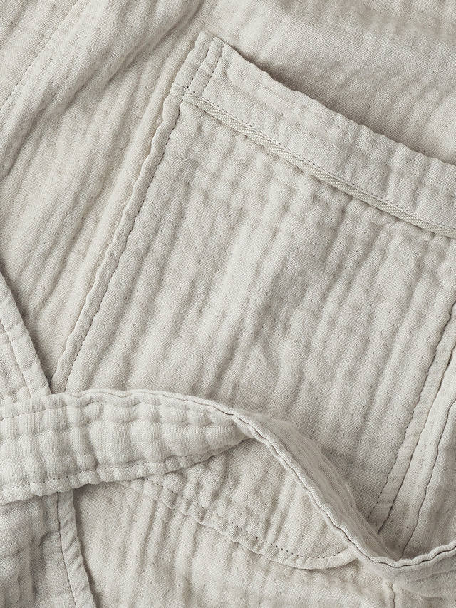 Bedfolk Dream Cotton Robe, Clay