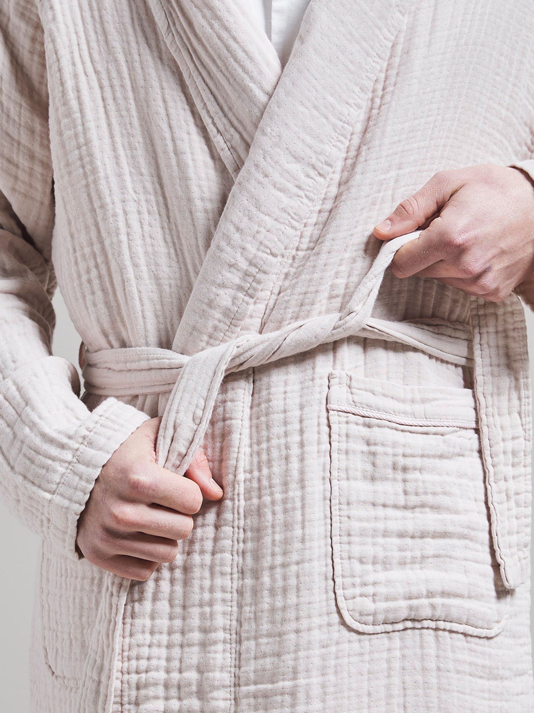 Buy Bedfolk Dream Cotton Robe Online at johnlewis.com
