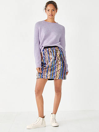 HUSH Sequin Mini Skirt