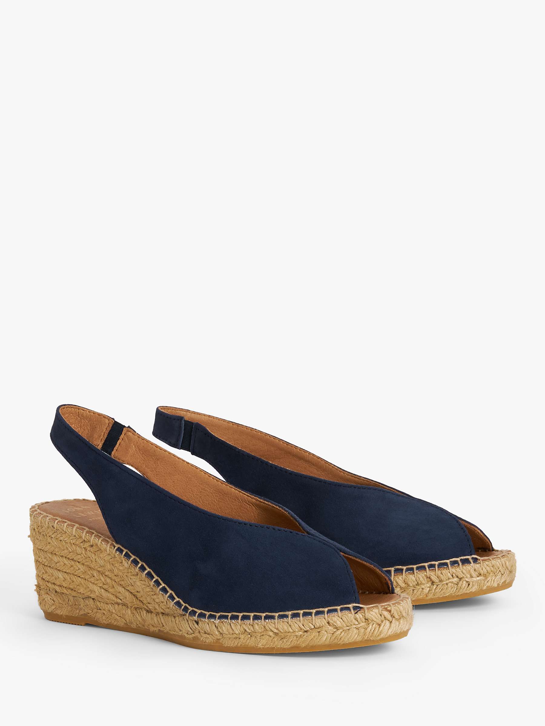 Buy John Lewis Knights Peep Toe Slingback Espadrille Sandals Online at johnlewis.com