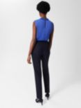 Hobbs Petite Gael Wool Blend Tapered Leg Trousers