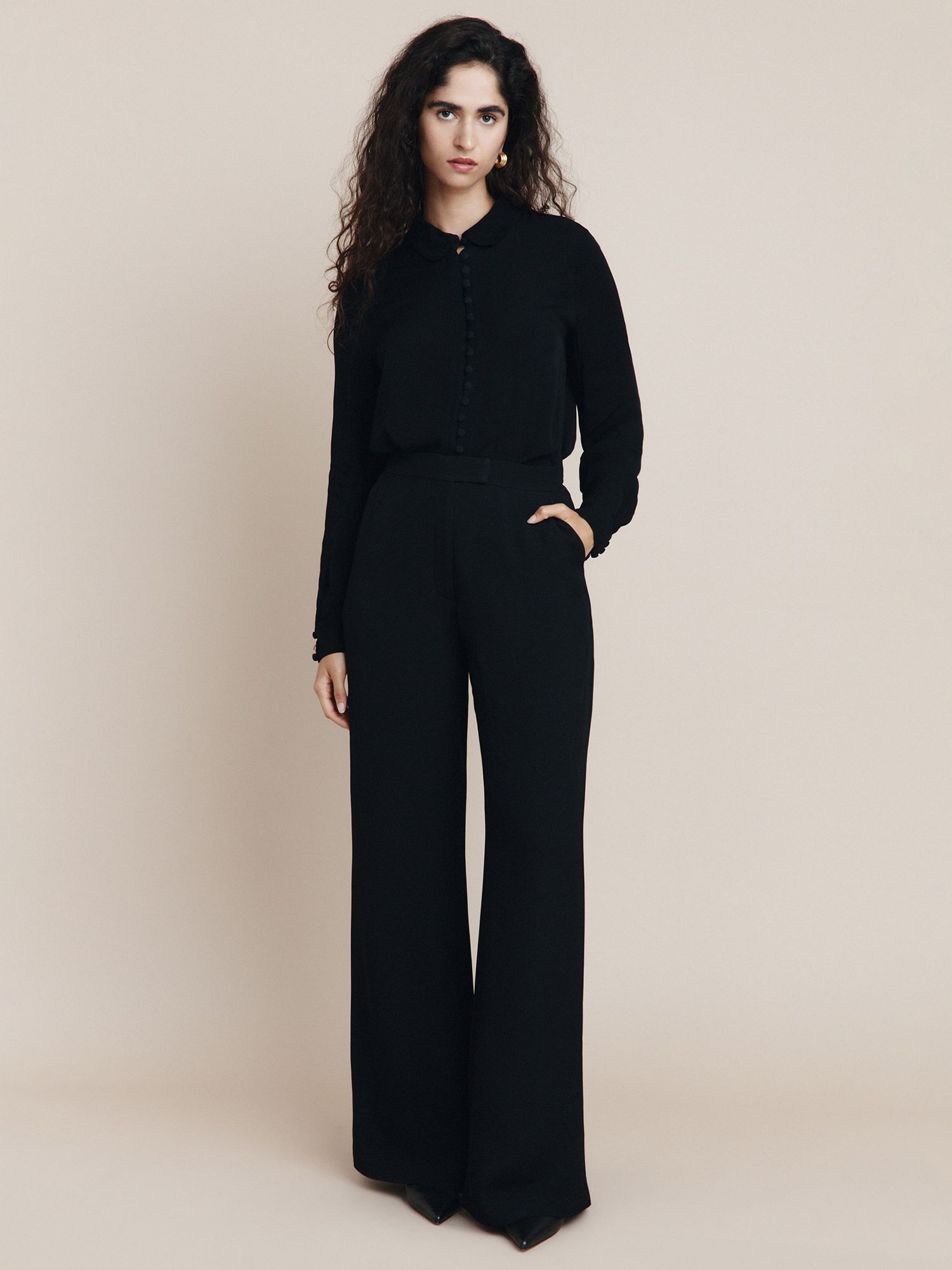 Buy Ghost Alexa Flared Trousers Online at johnlewis.com