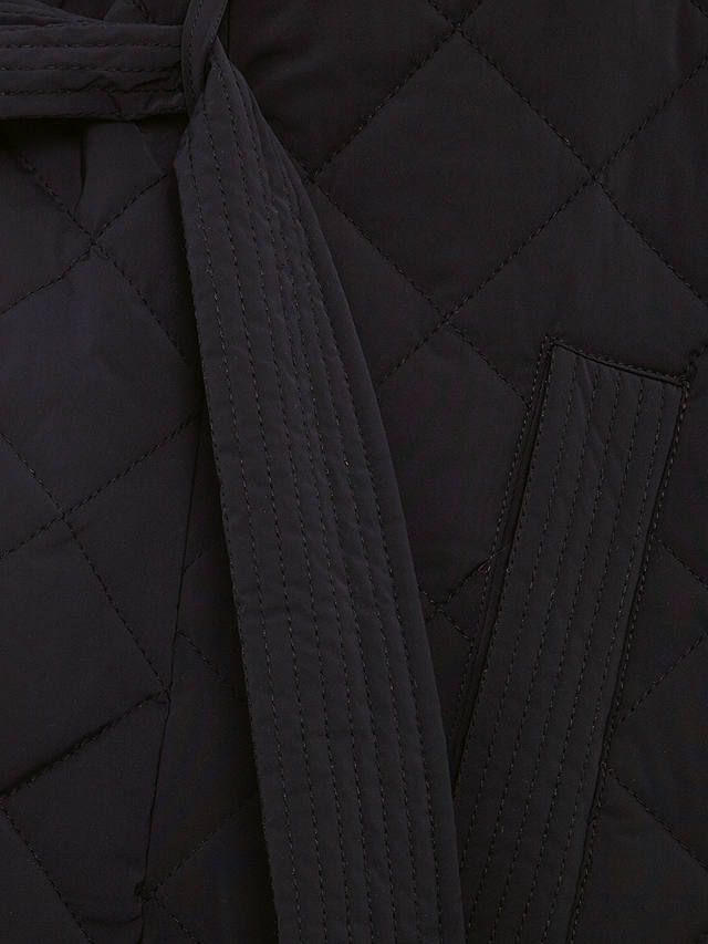 Phase Eight Nila Short Puffer Jacket, Black