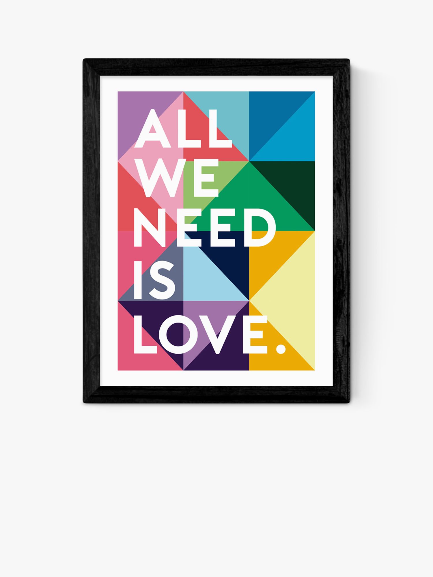 Typographic Prints, Typographic Wall Art