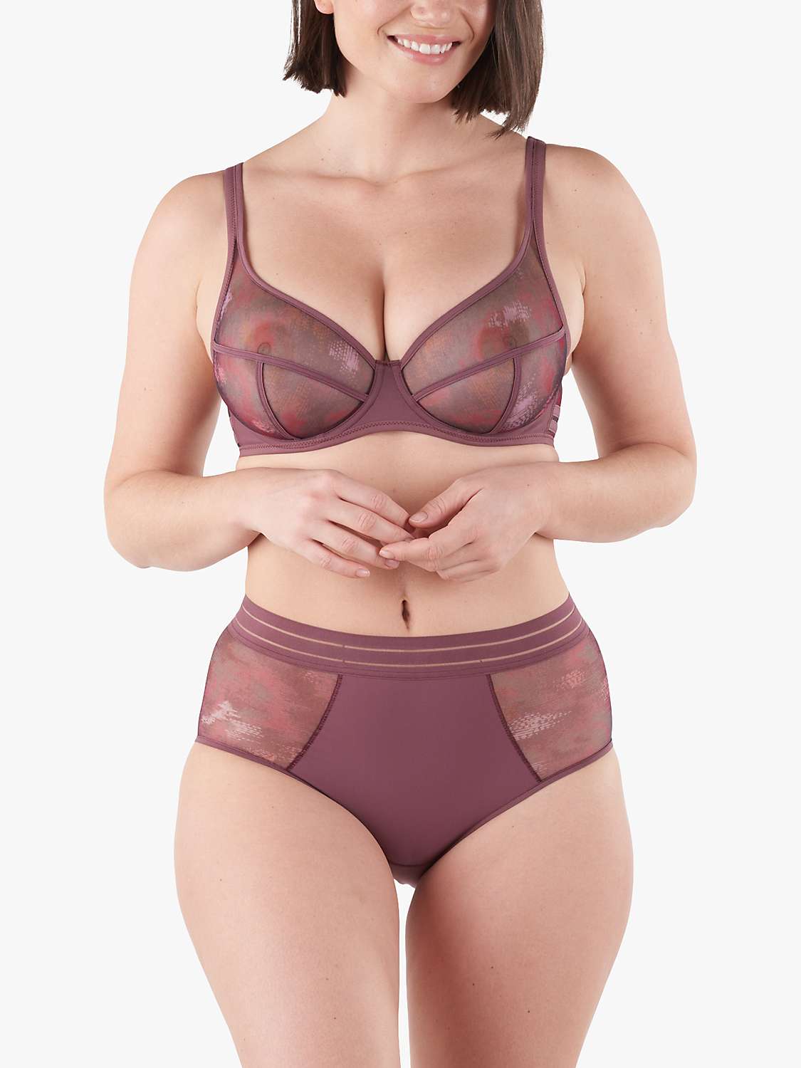 Buy Maison Lejaby Fully Embroidered Underwired Bra Online at johnlewis.com